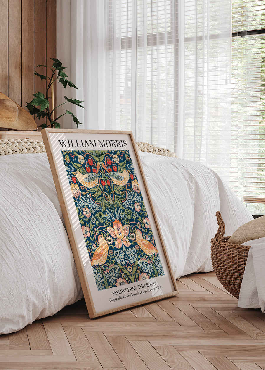 William Morris Strawberry Thief Poster - Posterbox.dk