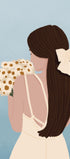 Woman with Daisies Poster - Posterbox.dk