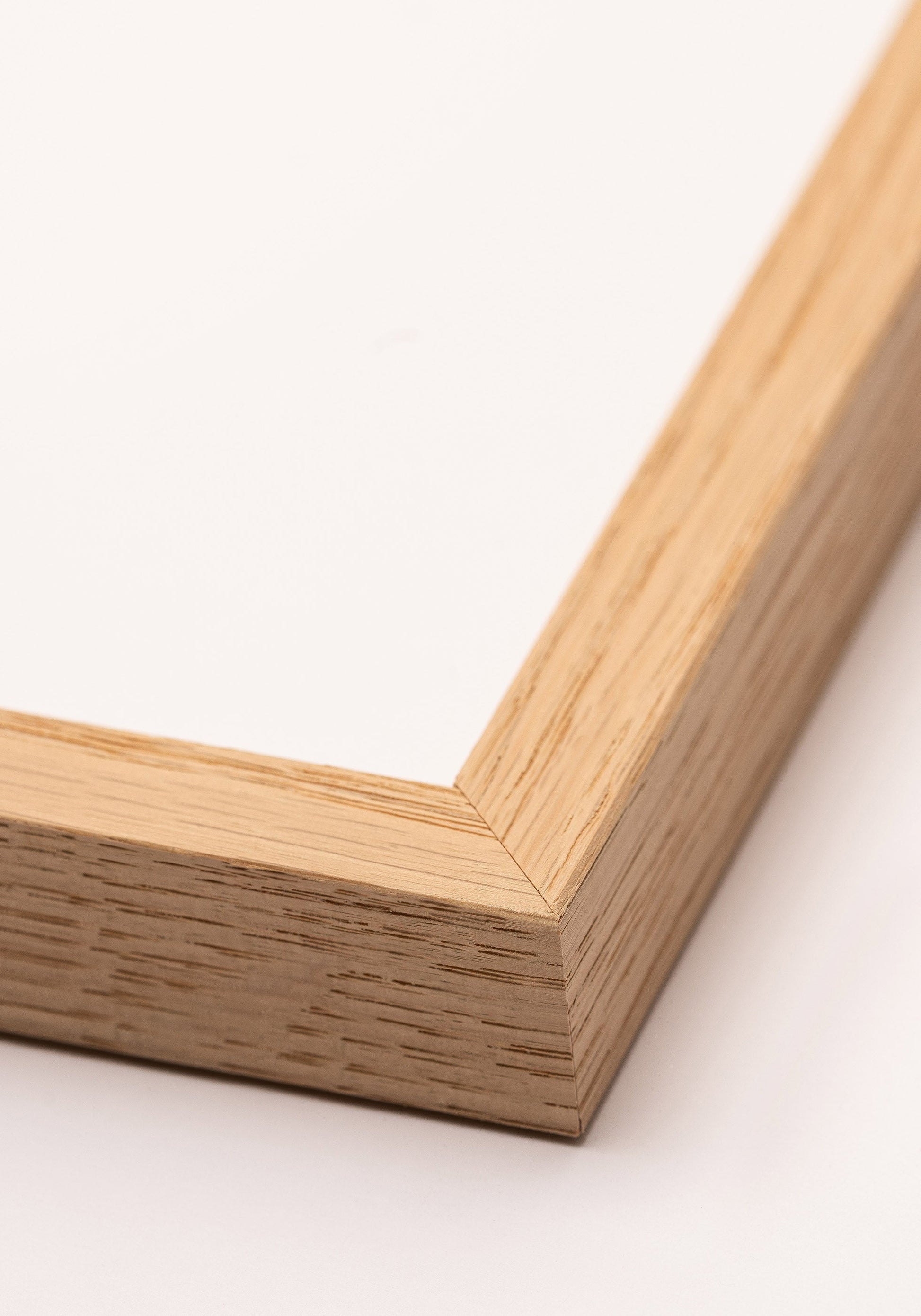 Oak wooden frame, square poster