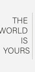 World Is Yours Poster - Posterbox.no
