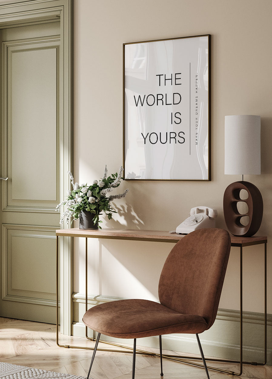 World Is Yours Poster - Posterbox.no