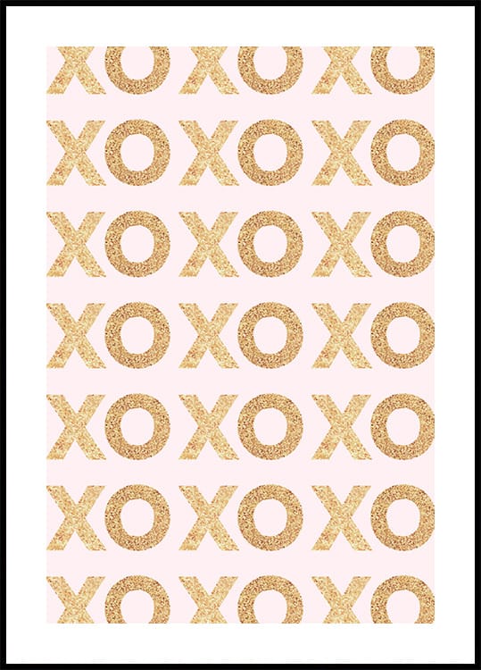XOXO Poster - Posterbox.dk