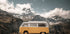 Yellow Van in the Mountains Poster - Posterbox.dk