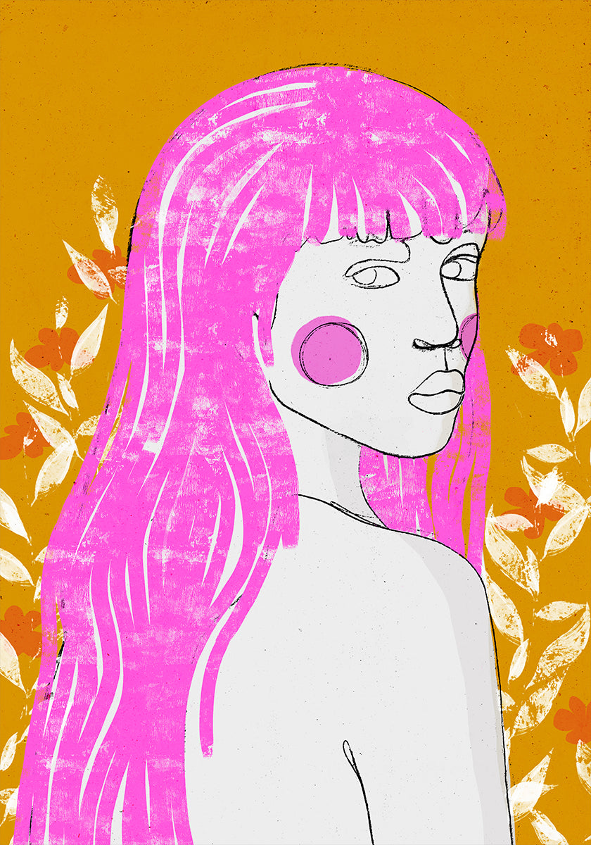 Pink Whisper Gaze (NEW) - Posterbox