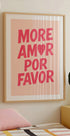 Love, Please More Plakat - Posterbox