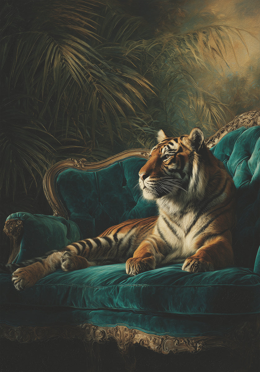 Resting Tiger (NEW) - Posterbox