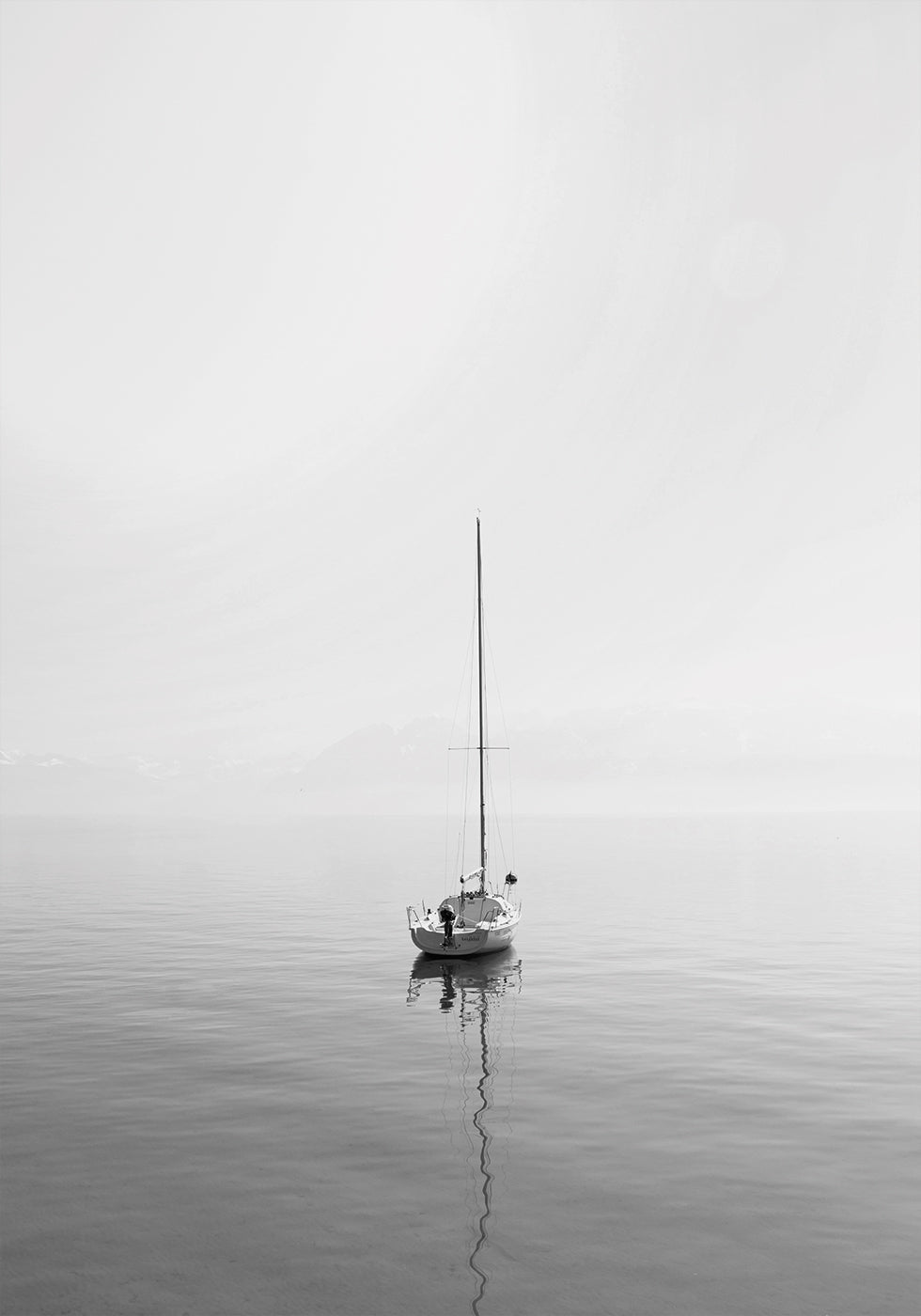 Alone at Sea Poster - Posterbox.dk