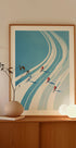 Four Skiers Plakat - Posterbox