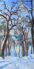Winter forest Plakat - Posterbox