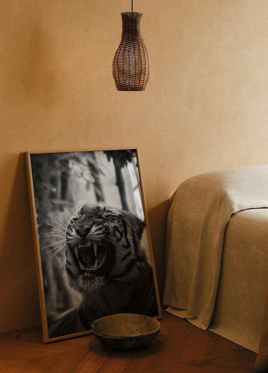 Angry Tiger Poster - Posterbox.dk