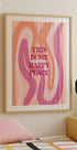 Peach &amp; Pink Explosion No. 4 (NEW) - Posterbox