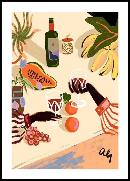 Cheers To You Plakat - Posterbox