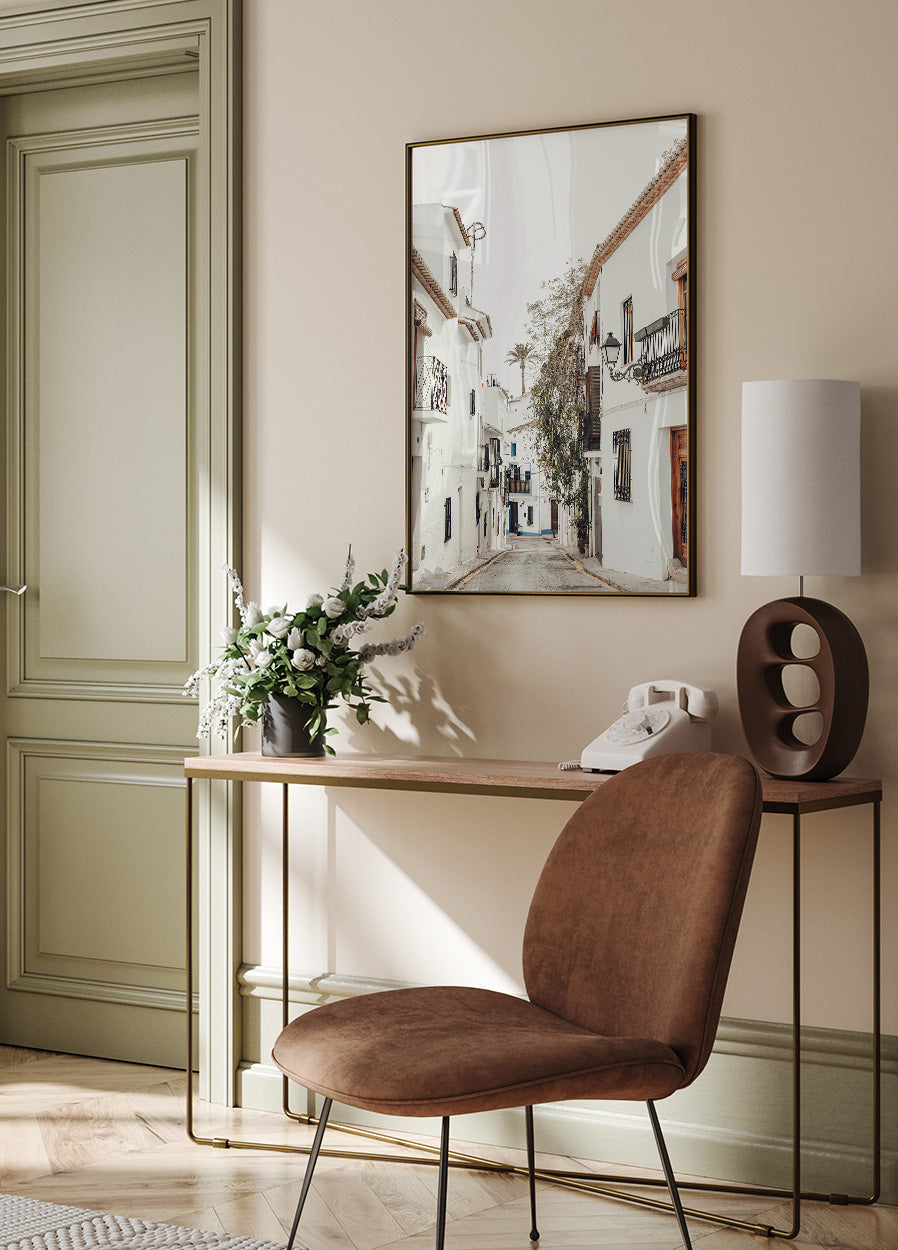 A Street in Aleta Poster - Posterbox.dk