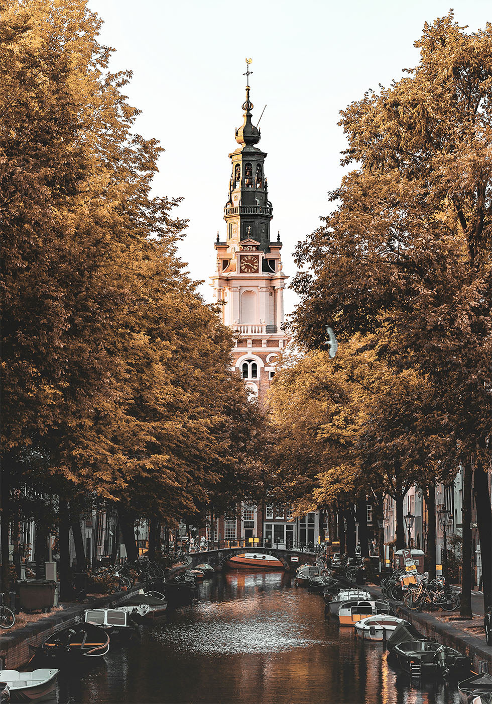 Autumn in Amsterdam Poster - Posterbox.dk