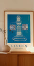 Lisbon Windows, Doorway &amp; Patterns Plakat - Posterbox
