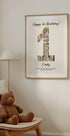 Happy 1st Birthday Personal Poster - Posterbox