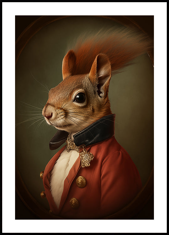 Squirrel Portrait (NEW) - Posterbox