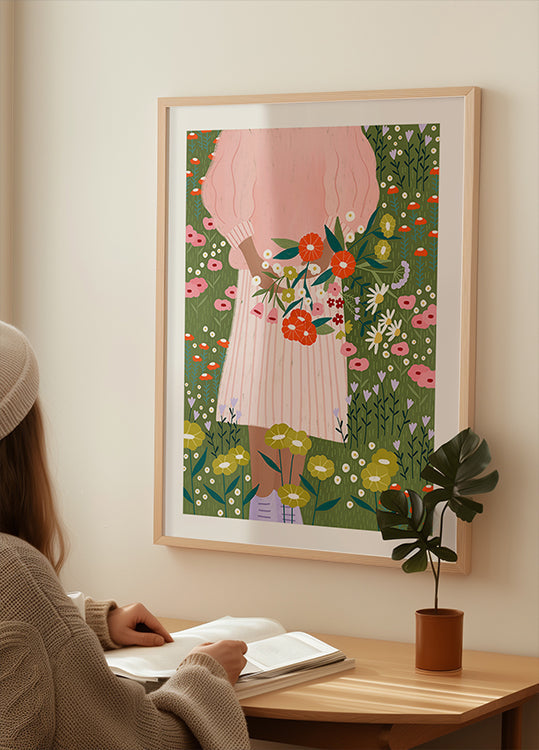 Blossoms in Hand - Posterbox