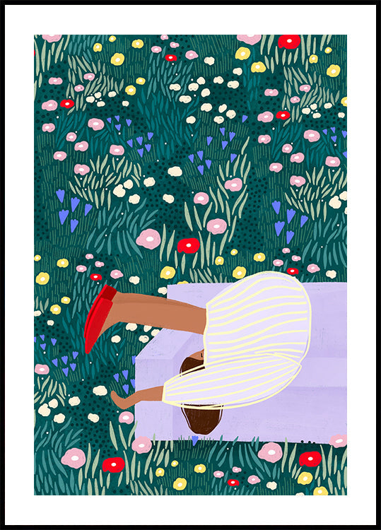 Daydream in Blooms Plakat - Posterbox