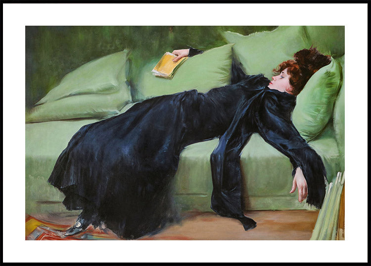 Decadent Young Woman, After the Dance Poster - Posterbox.dk