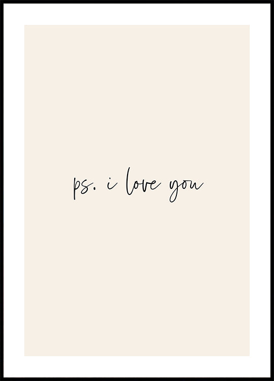 PS I Love You (NEW)