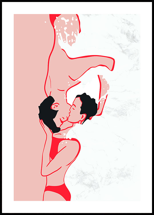 Ethereal Kiss In the Waves (NEW) - Posterbox