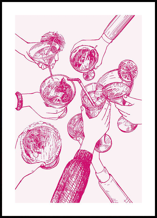 Cheers Poster - Posterbox.dk