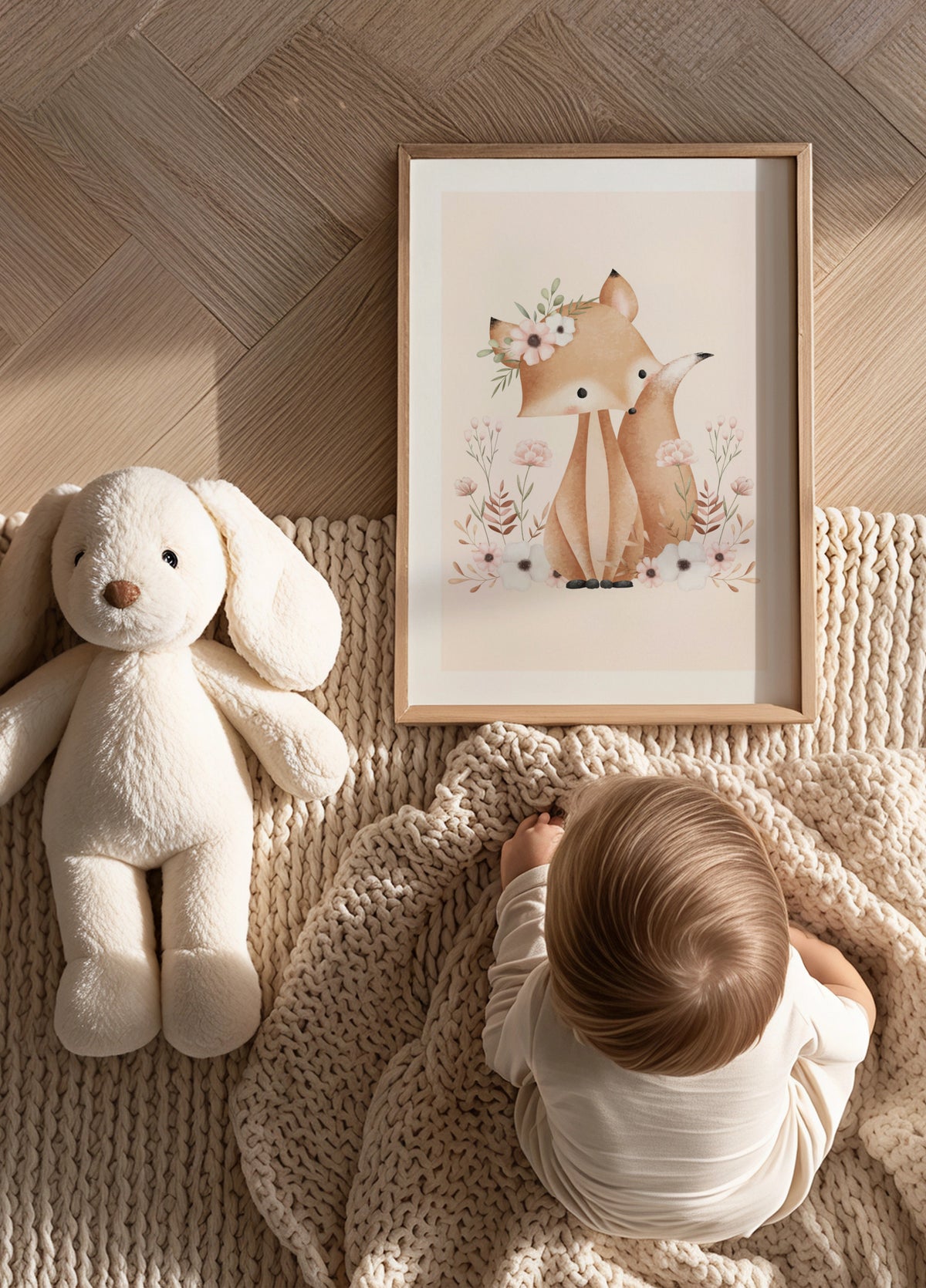 Sweet Woodland Foxes