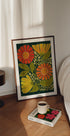 Colorful Folk Flowers - Posterbox