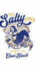 Salty Siren Cocktail Bar &amp; Clam Shack Mermaid - Posterbox