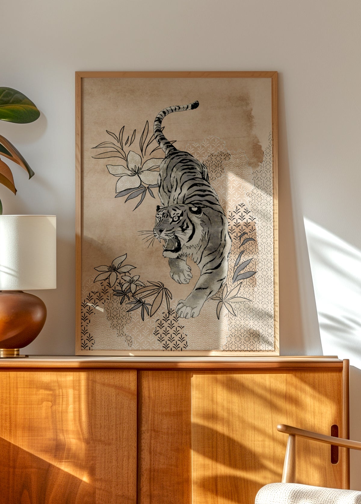Fierce Sumi Tiger