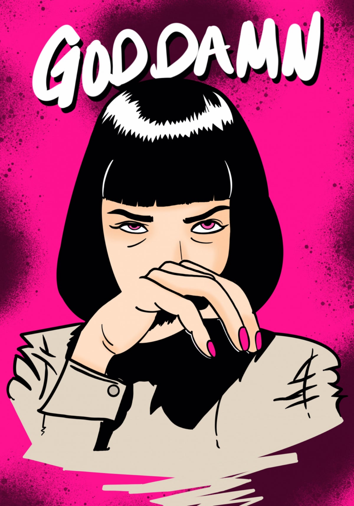 Sassy Pop Art Woman