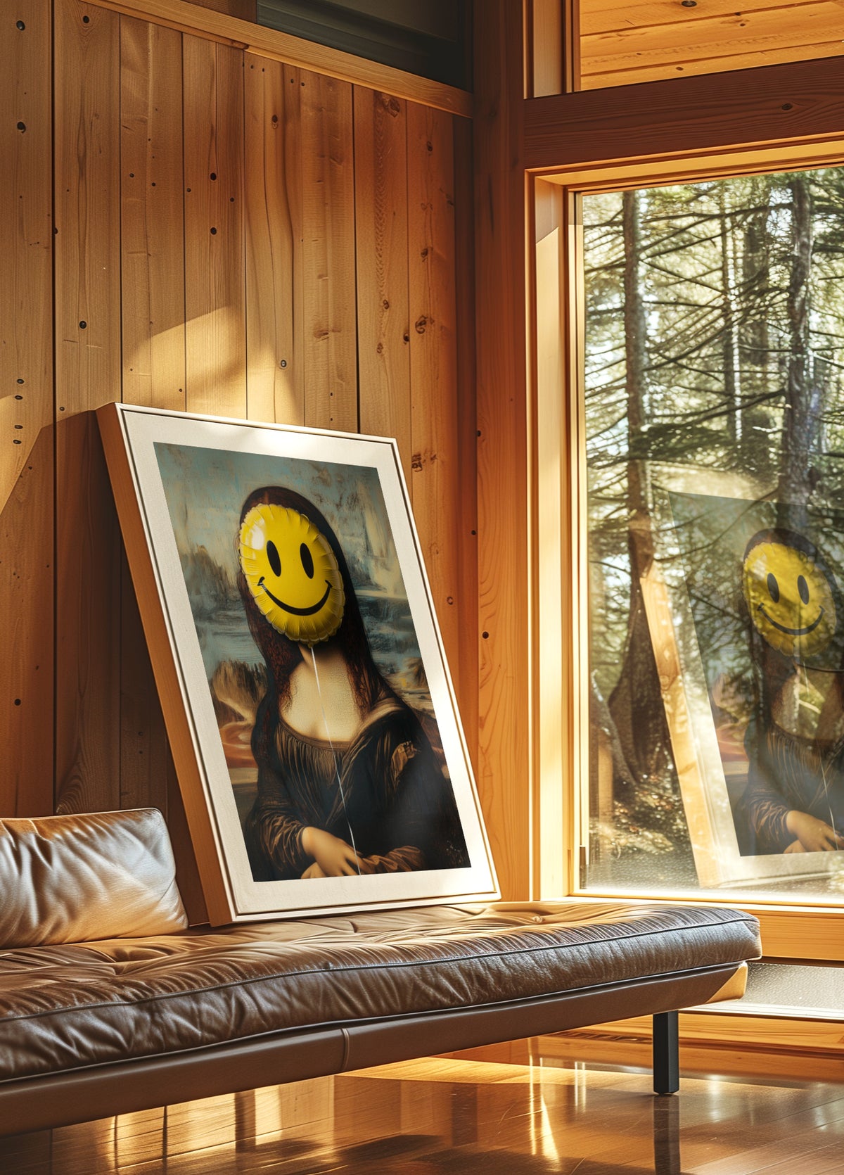 Parody of the Mona Lisa