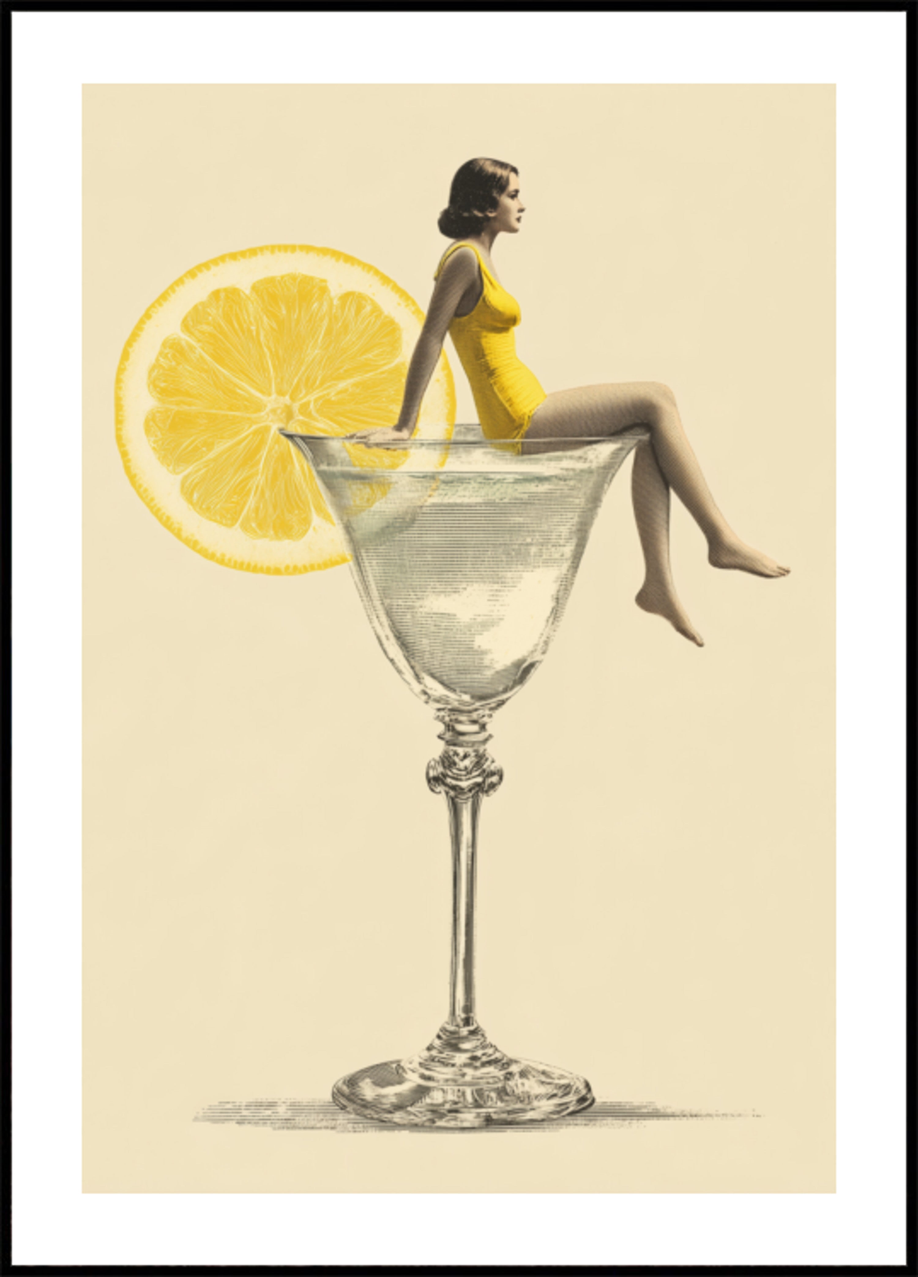 Lemon Cocktail Lounge - Posterbox