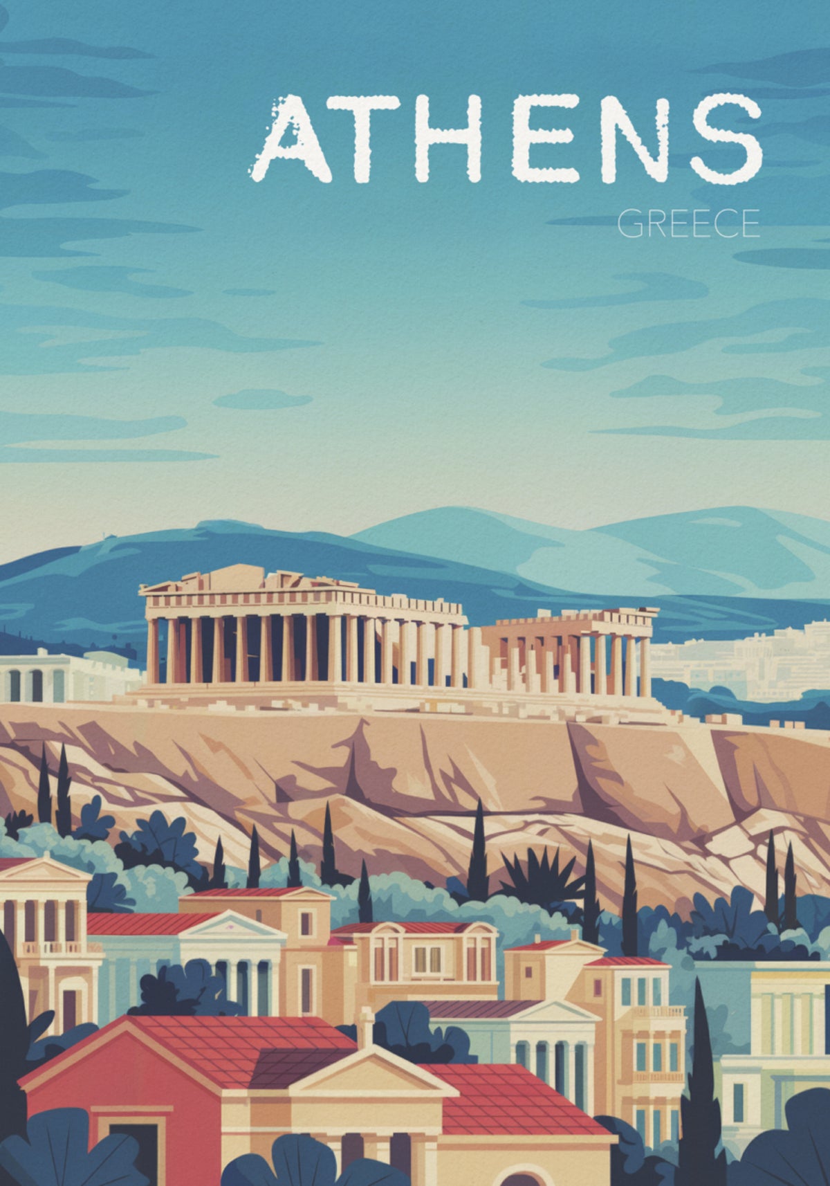 Athens Acropolis View