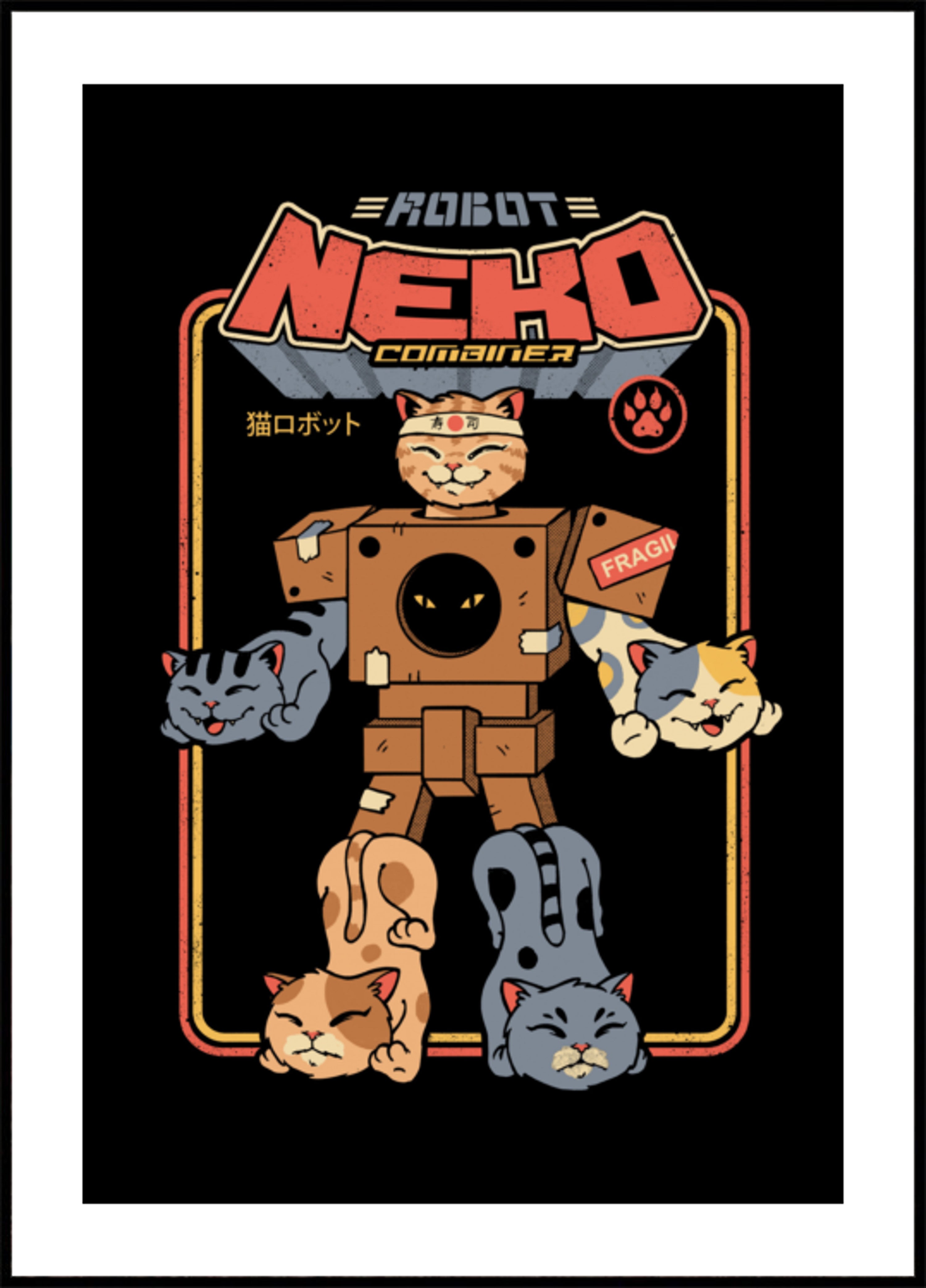 Robo Cat Combiner - Posterbox
