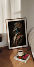 Regal Peacock Portrait - Posterbox
