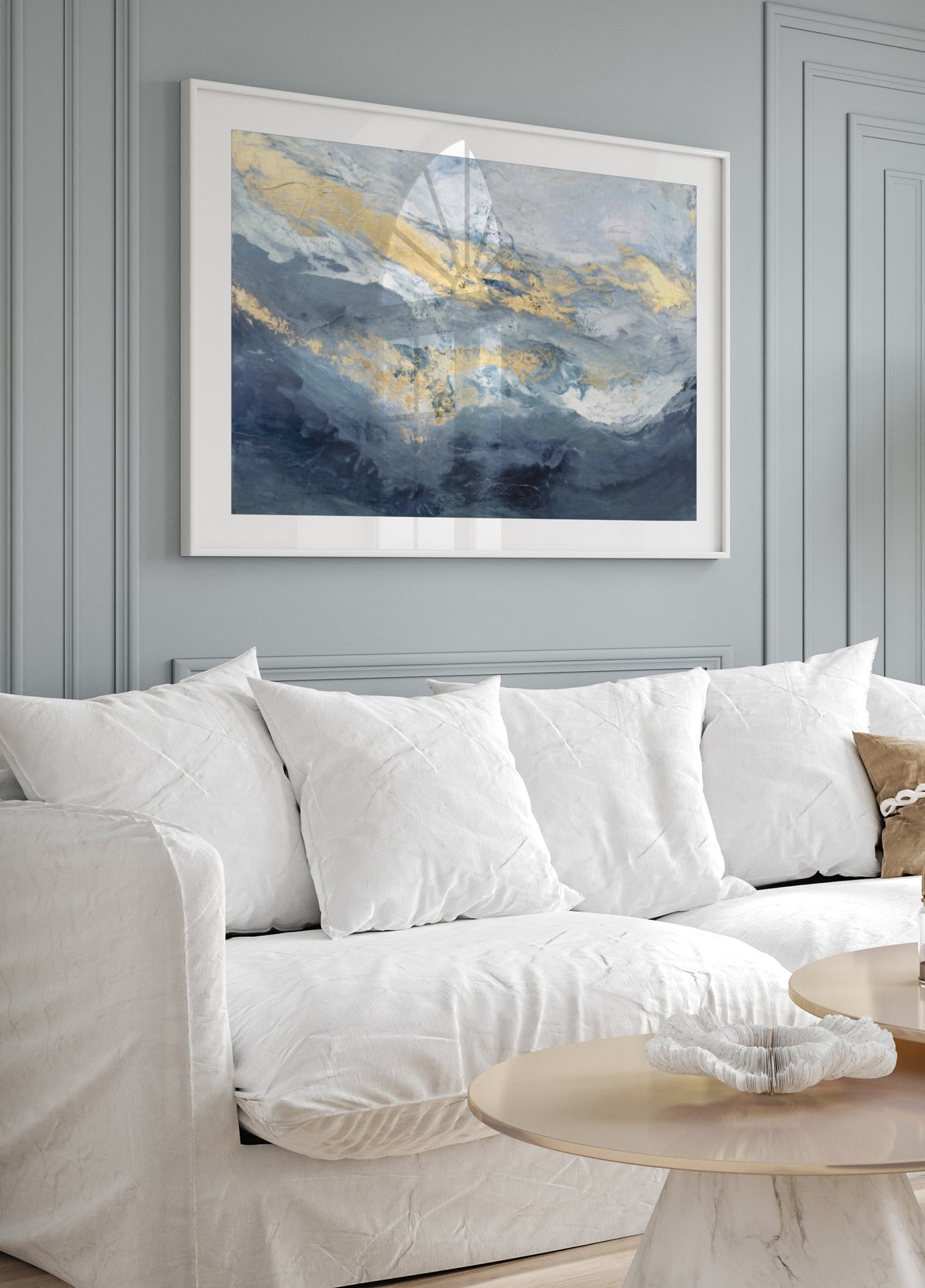 Golden Ocean Waves