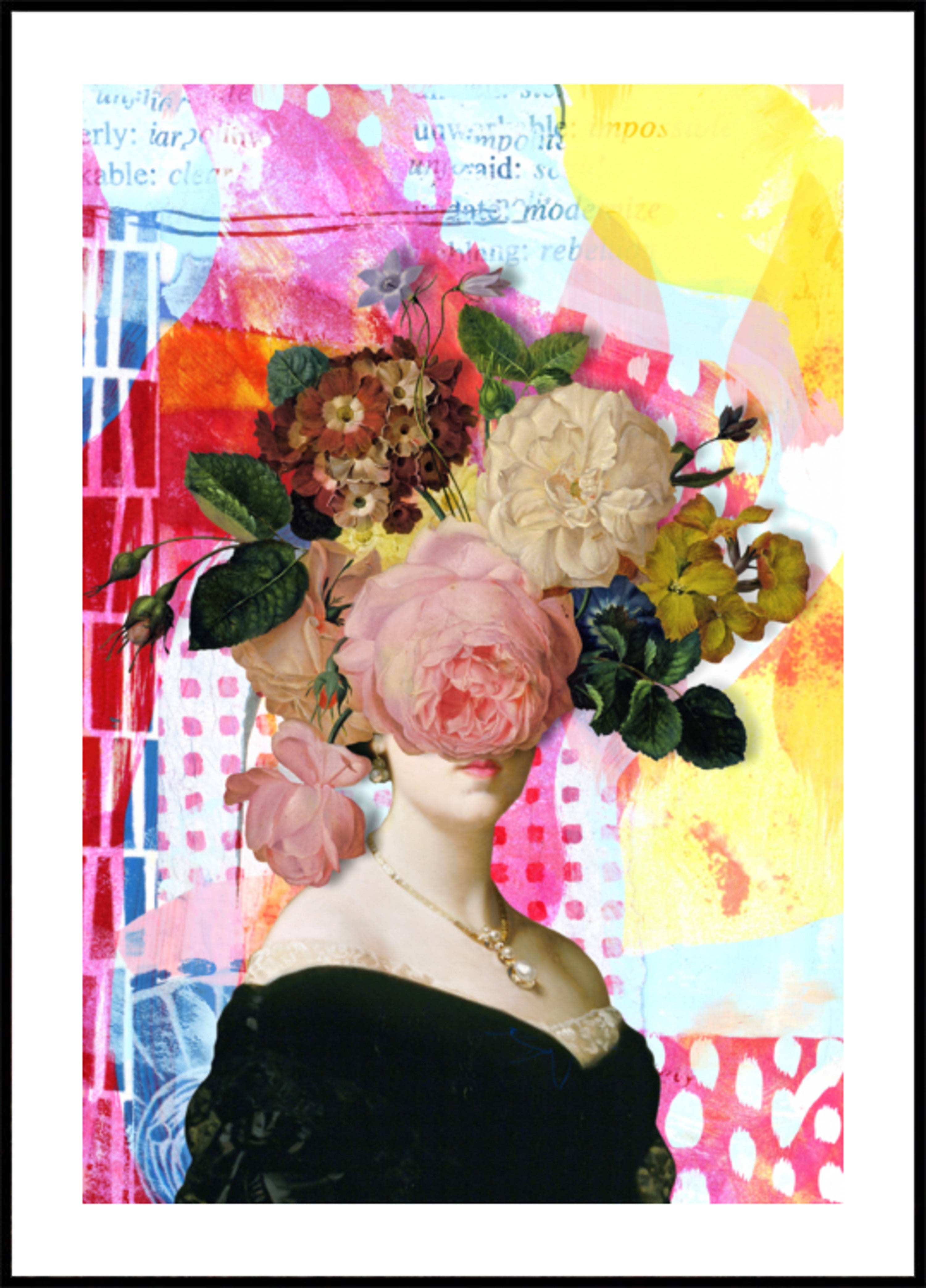 Surreal Floral Lady