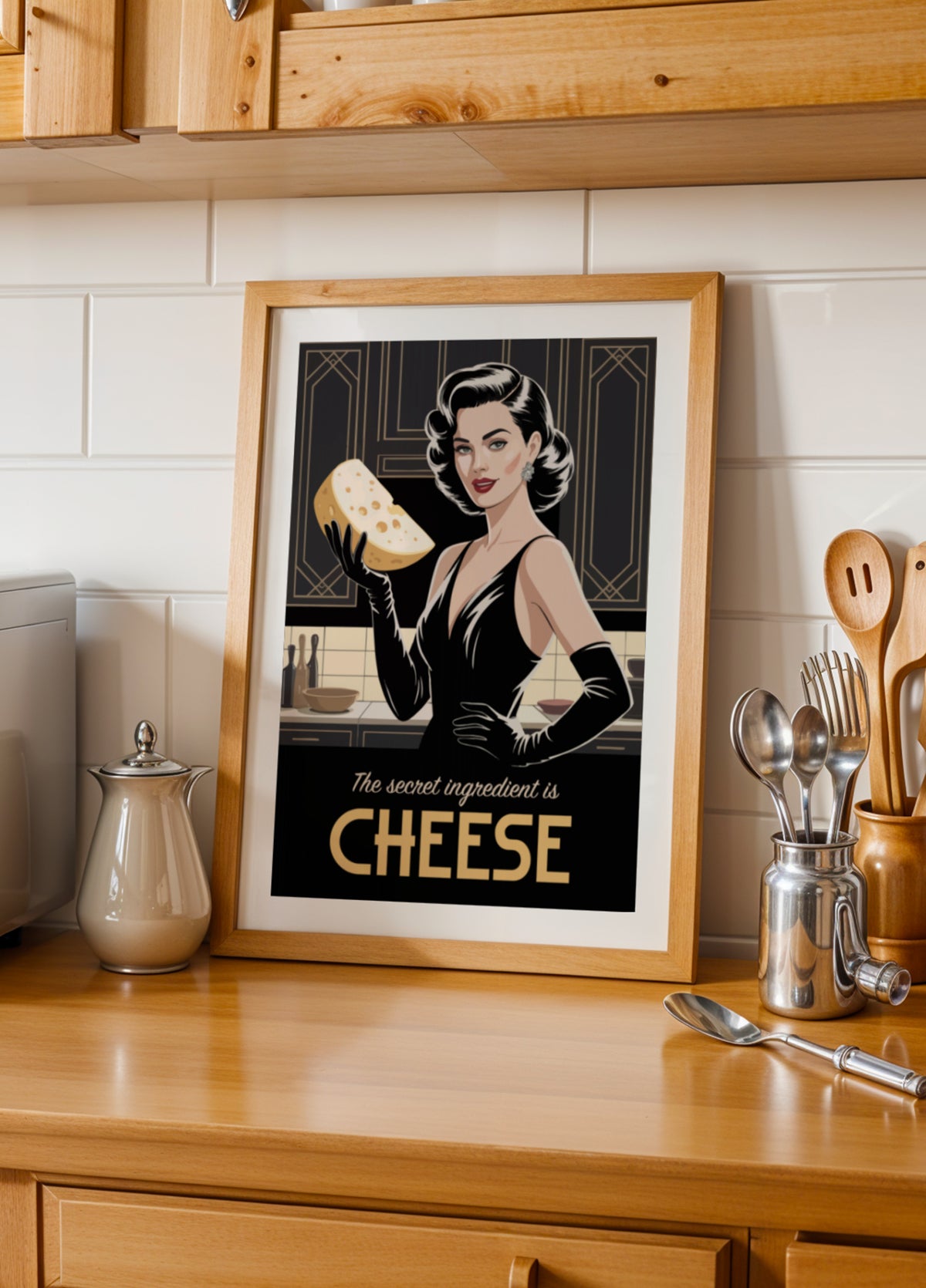Retro Glamor Cheese