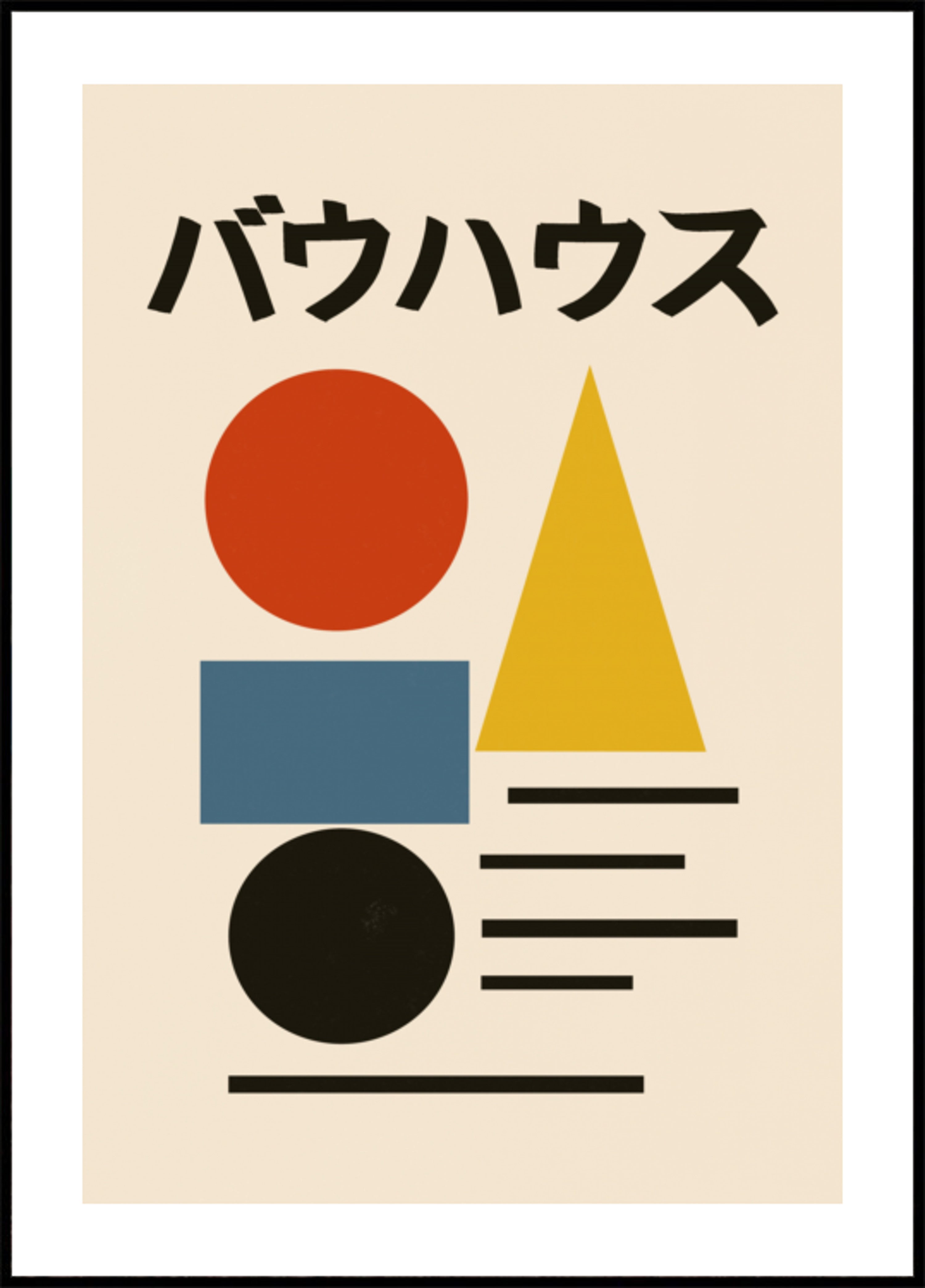 Bauhaus Geometric Abstract