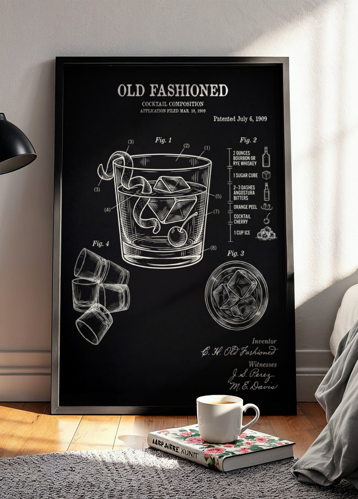Old Fashioned Cocktail Patent