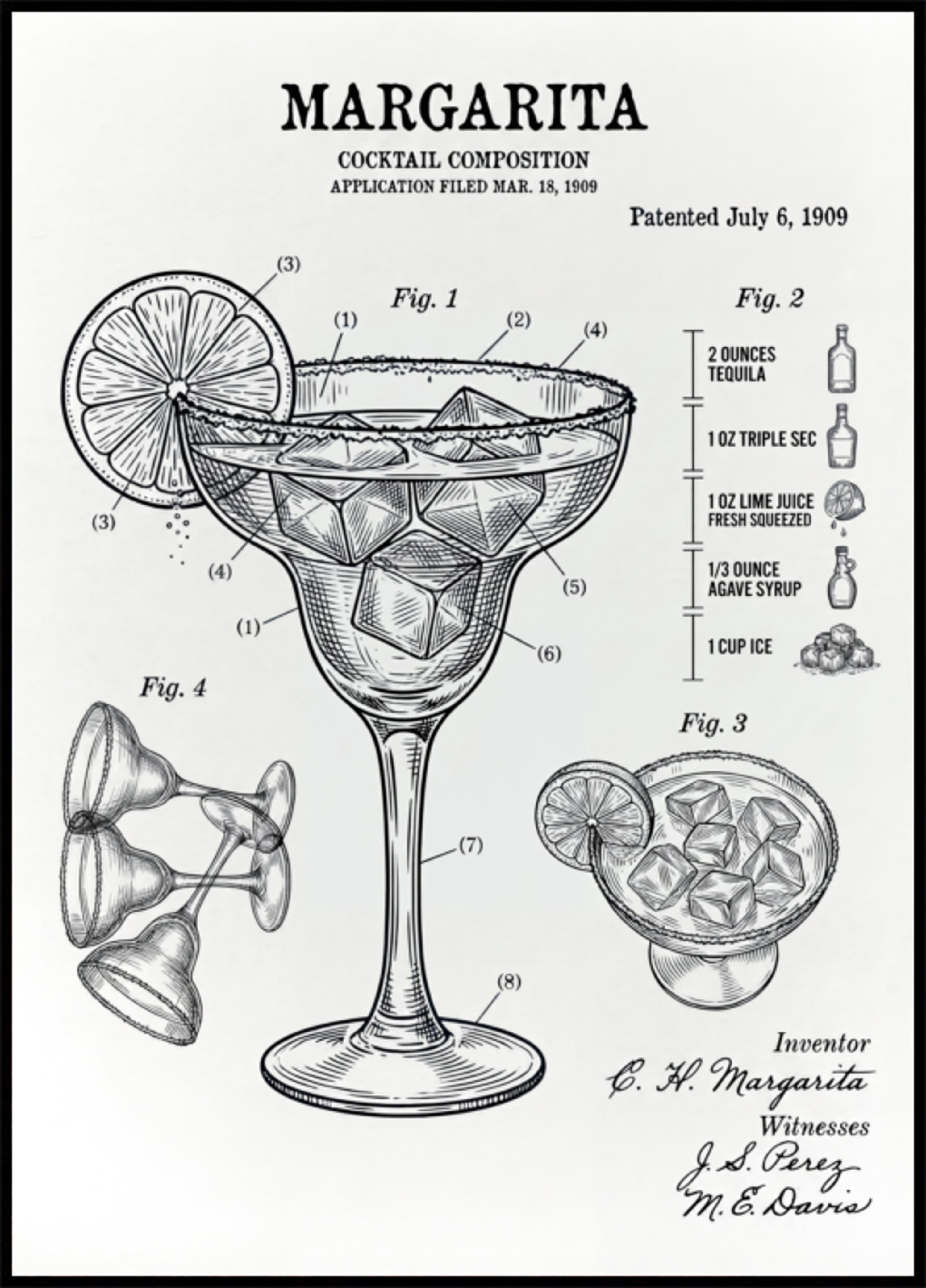 Margarita Cocktail Patent
