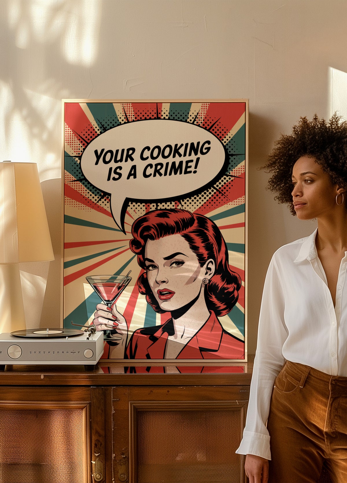 Sassy Cooking Crime