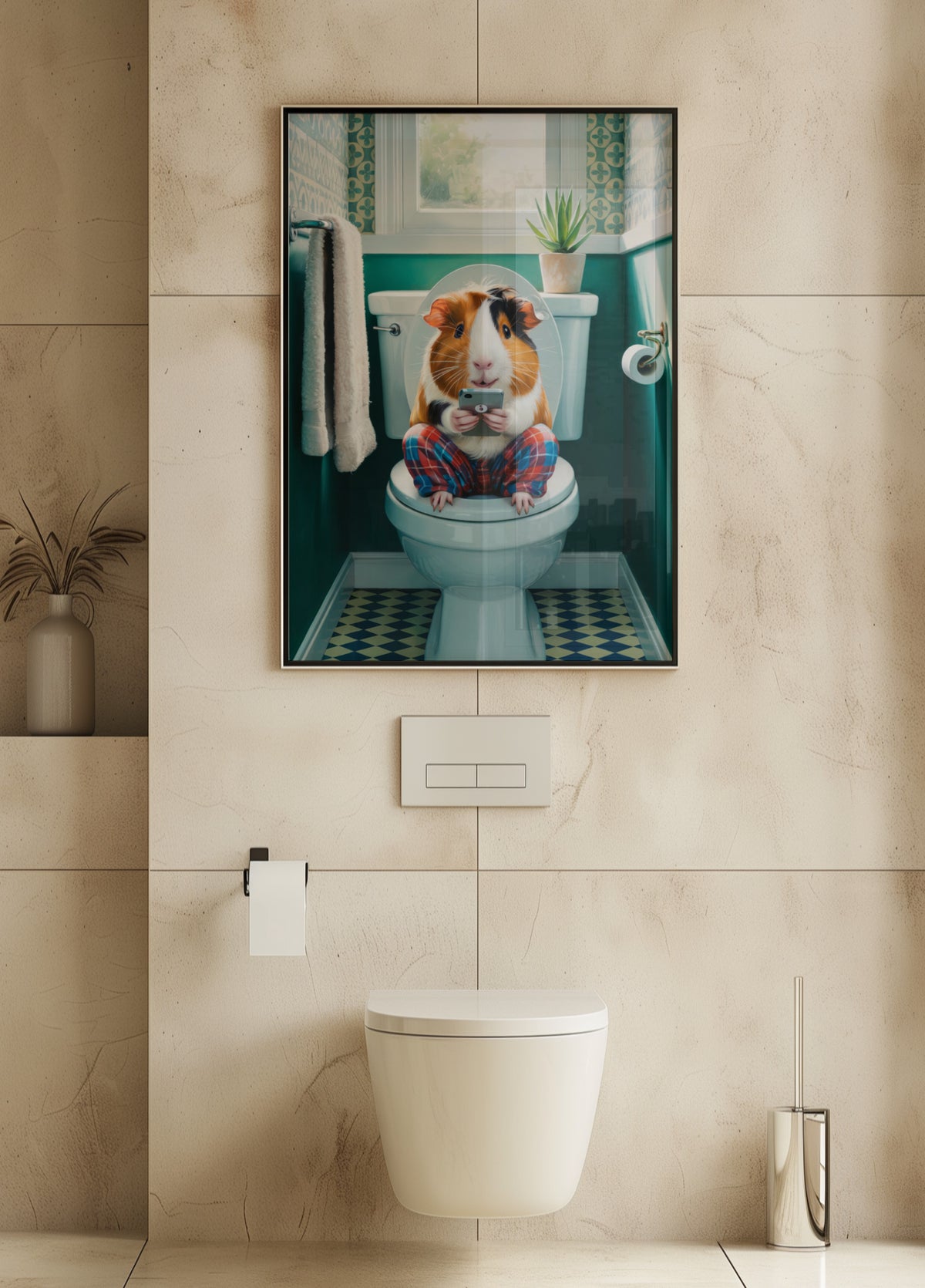 Guinea Pig Toilet Time