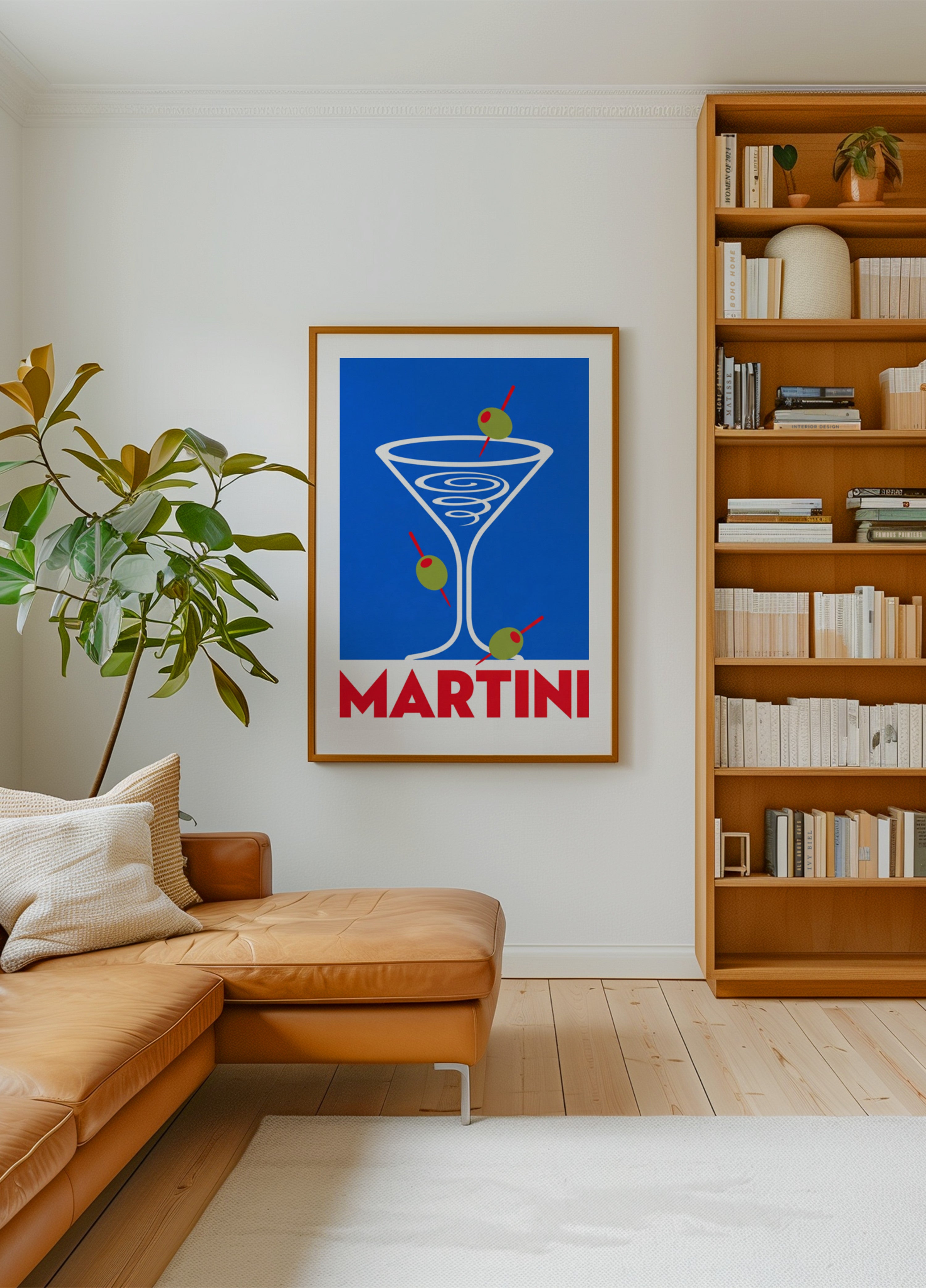 Classic Blue Martini