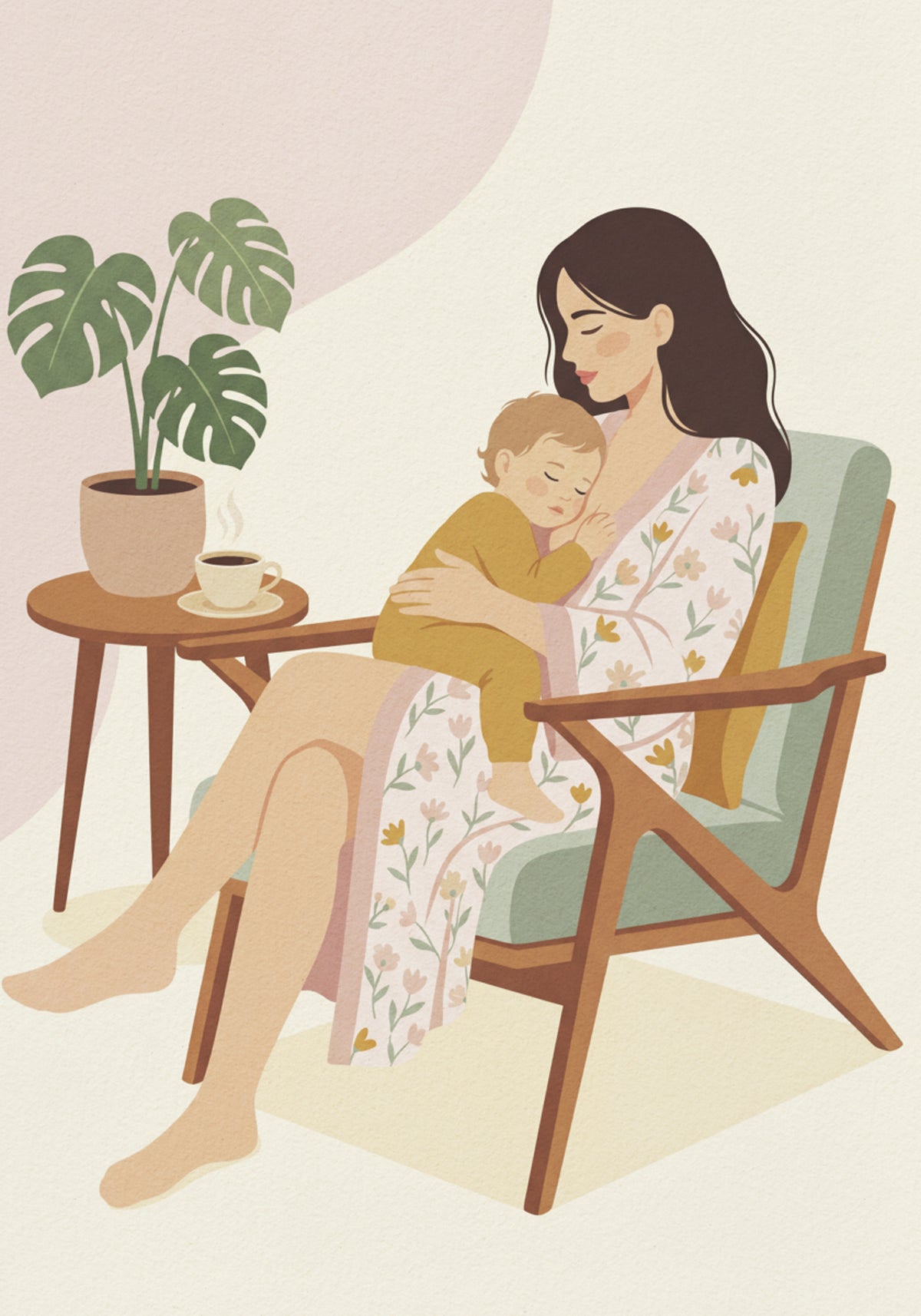 Nurturing Mother Baby