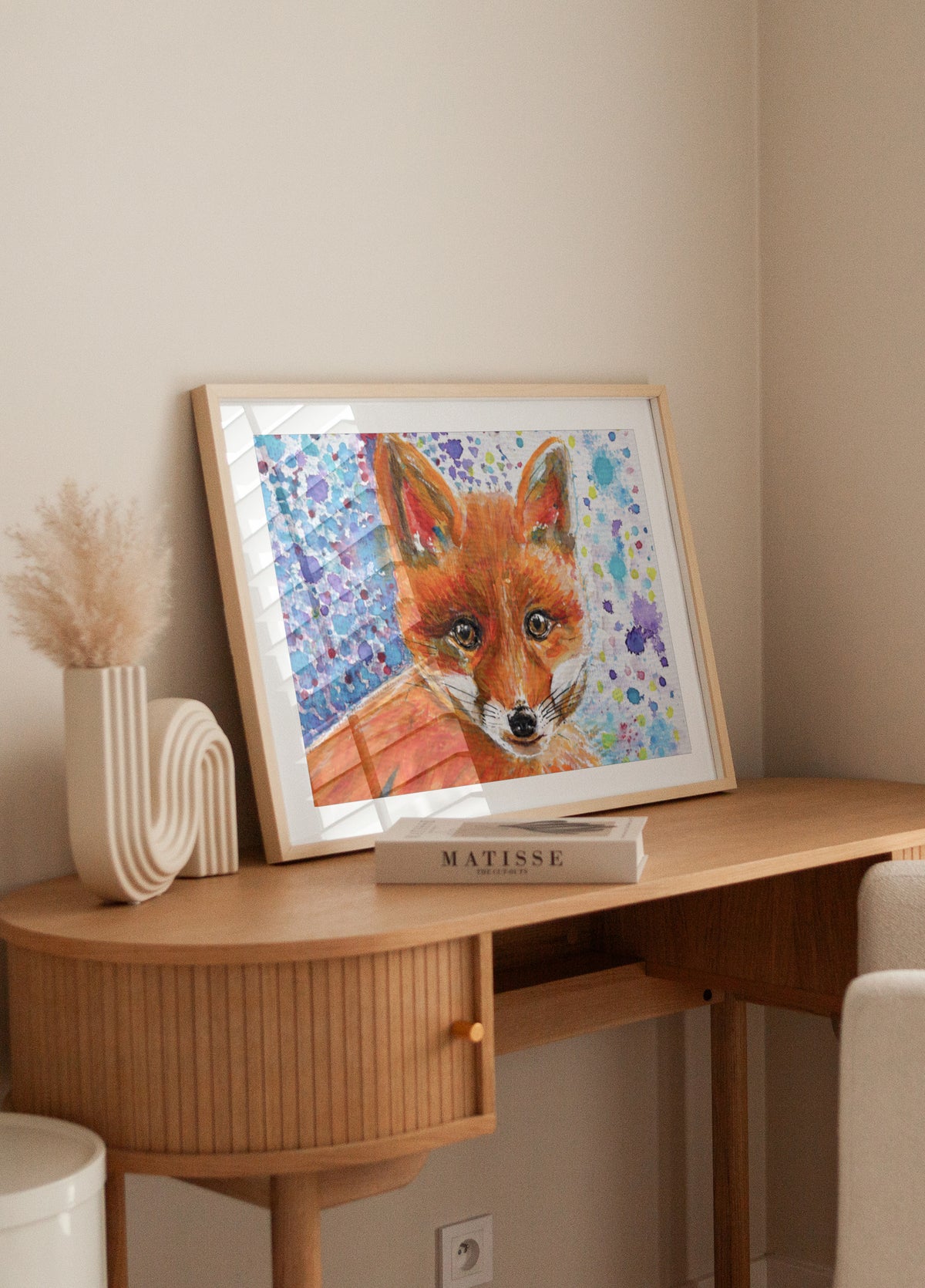 Whimsical Fox Cub