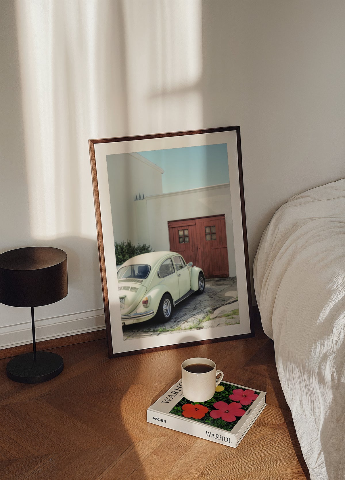 Vintage Beetle Red Door