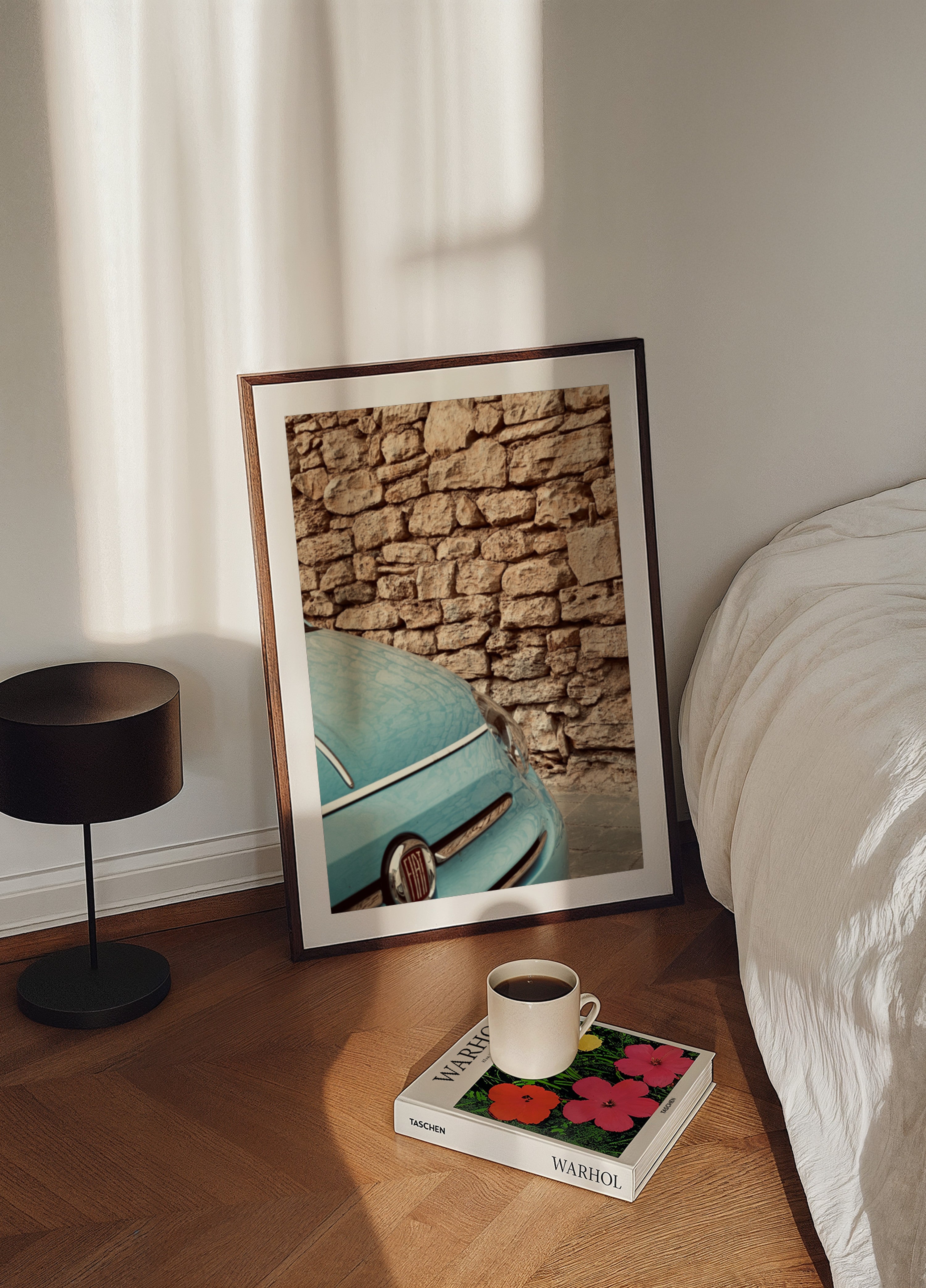Classic Blue Car Wall